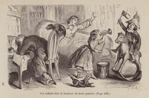 رسم توضيحي ل Un Bon Petit Diable (نقش)