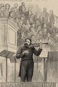 صورة عازف الكمان والملحن جوزيف جواكيم 1831-1907 ، 1877. بواسطة هوراس هارال