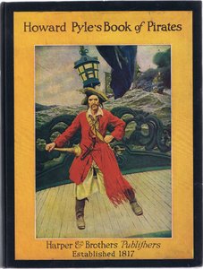 تصميم الغلاف الأمامي ، من كتاب Howard Pyles of Pirates Book الذي نشره Harper & Bros ، 1921 بواسطة هوارد بايل