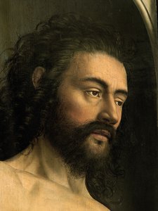 تفصيل لآدم ، من الجناح الأيسر لمذبح غينت بواسطة Hubert & Jan van (1390 1441) Eyck