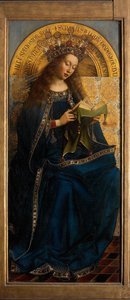 مريم العذراء ، من مذبح غينت بواسطة Hubert & Jan van (1390 1441) Eyck
