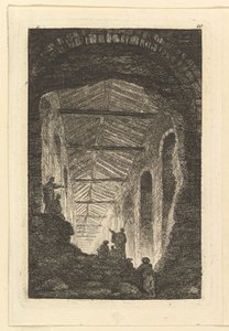 معرض العتيقة ، كاليفورنيا. 1763-65. بواسطة هوبير روبرت