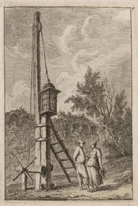 اللوحة التاسعة من أمسيات روما ، 1763-1764 بواسطة هوبير روبرت
