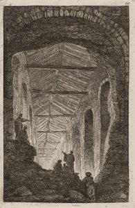 اللوحة العاشرة من أمسيات روما ، 1763-1764 بواسطة هوبير روبرت