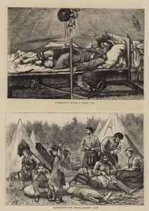 ألدرشوت ، معسكر المرتفعات بواسطة Hubert von Herkomer