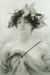 دافني (نقش مختلط) بواسطة Hubert von Herkomer