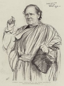 Gurnos Jones ، قائد الويلزية Eisteddfod بواسطة Hubert von Herkomer
