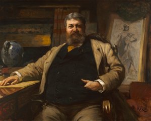 سمو ريتشاردسون ، ١٨٨٦. بواسطة Hubert von Herkomer
