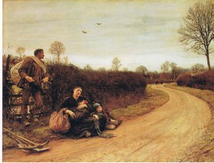 اوقات صعبة بواسطة Hubert von Herkomer