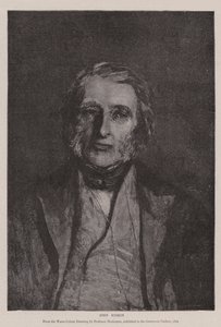 جون روسكين بواسطة Hubert von Herkomer