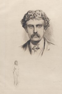 صورة سيسيل لوسون ، ١٨٨٢. بواسطة Hubert von Herkomer
