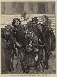 روما ، على خطوات القديس بطرس ، لكل كاريتا ، سيغنوري بواسطة Hubert von Herkomer