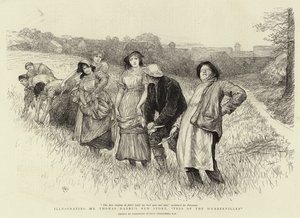 تيس من كوت urbervilles بواسطة Hubert von Herkomer
