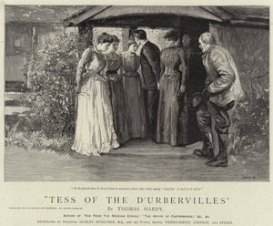 تيس من كوت urbervilles بواسطة Hubert von Herkomer