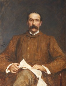 وليام ليونارد كورتني بواسطة Hubert von Herkomer