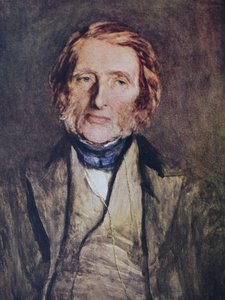 صورة جون روسكين بواسطة Hubert von Herkomer