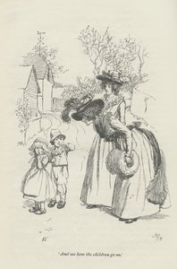 ونرى كيف يستمر الأطفال ، 1896 بواسطة هيو طومسون