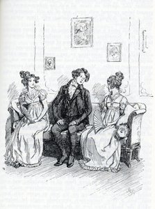 Illustration for "Emma" by Jane Austen (illustration) بواسطة هيو طومسون