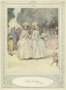 رسم توضيحي لـ Goldsmith&39;s She Stoops to Conquer