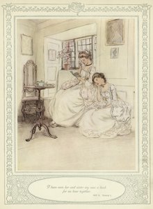 رسم توضيحي لـ Goldsmith&39;s She Stoops to Conquer بواسطة هيو طومسون