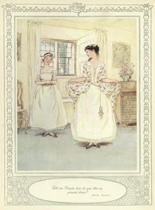 رسم توضيحي لـ Goldsmith&39;s She Stoops to Conquer