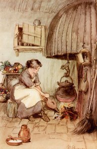 رسم توضيحي لـ JM Barries The Crichton الرائع بواسطة هيو طومسون