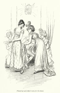 رسم توضيحي لـ Northanger Abbey بواسطة Jane Austen (litho) بواسطة هيو طومسون