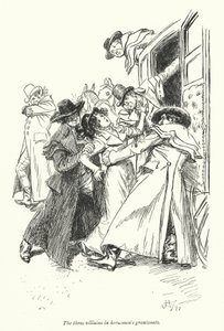 رسم توضيحي لـ Northanger Abbey بواسطة Jane Austen (litho) بواسطة هيو طومسون
