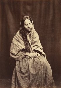 مريضة ، حق اللجوء الجنوني بمقاطعة ساري ، 1850-55. بواسطة هيو ولش الماس