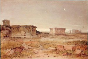Sarcophagi القديمة ، Galatea ، عند الفجر بواسطة هيو ويليام ويليامز