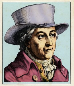 Justus Mà-SER (14 dicembre 1720-8 gennaio 1794) فقيه ومؤرخ وكاتب ألماني بواسطة هوغو بوركنر