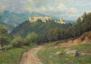 Die Ruine Starhemberg im Piestingtal