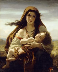 الأم والطفل ، 1870