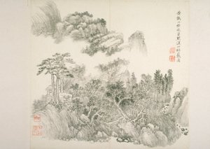 ألبوم After Old Masters And Poems (ألبوم (10 أوراق) ، حبر على ورق)