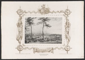 عادلة وملاهي أخرى ، 1836 الترفيه العام في Sterrenbosch / 17 يونيو 1836 (العنوان على الكائن) لوحات من الاحتفال بالذكرى المئوية الثانية لمدرسة Utrechtsche Hogeschool ، 1836 (عنوان السلسلة)