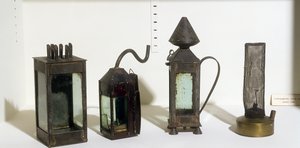 مصابيح سلامة النموذج الأولية لعمال المناجم ، 1815