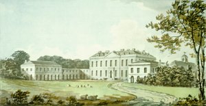 الكتاب الأحمر لقاعة شيرينغهام ، c.1812 بواسطة همفري ريبتون