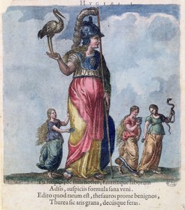 Hygieia ، من مجموعة صور الأطباء للطبيب المجري سامبوكوس بواسطة المدرسة المجرية