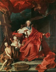 الكاردينال دي بويلون (1643-1715) فتح "الباب المقدس" ، 1708