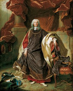 صورة للأمير جوزيف وينزل الأول أمير ليختنشتاين 1696-1772 ، 1740.