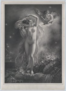 داناي ، 1824. بواسطة Hyacinthe Louis Victor Jean Baptiste Aubry Lecomte