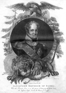ألكسندر الأول ، إمبراطور روسيا 1777-1825 ، 1816.