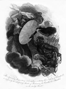 الغضب الثوري وبريطانيا ، 1814.