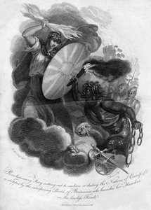 غضب ثوري يخطط لاستعباد أو تدمير دول أوروبا ، 1816.