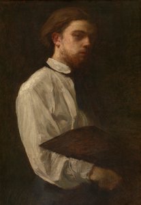 بورتريه ذاتي (زيت على قماش) بواسطة Ignace Henri Jean Fantin Latour
