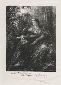 دويتو من أحصنة طروادة ، 1894. بواسطة Ignace Henri Jean Fantin Latour