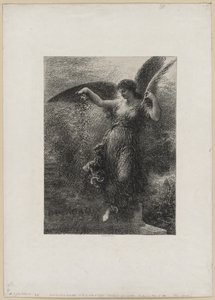 ليوجين ديلاكروا ، 1890. بواسطة Ignace Henri Jean Fantin Latour