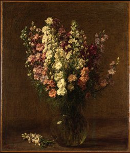 Larkspur ، 1887 بواسطة Ignace Henri Jean Fantin Latour