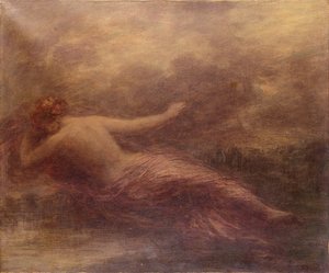 ليل بواسطة Ignace Henri Jean Fantin Latour