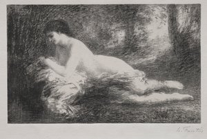 خيالية. بواسطة Ignace Henri Jean Fantin Latour